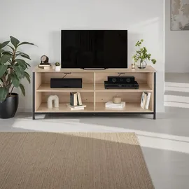 Tectake tectake® Sideboard, Navan 147x41x60,5cm