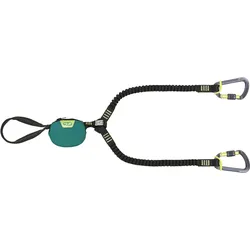 CLIMBING TECHNOLOGY CLASSIC-K COMPACT - Klettersteigset - Schwarz/Türkis - STK