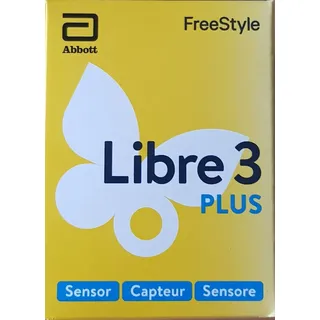 FreeStyle Libre3 PLUS Sensor von Abbott NEU&OVP MHD 2026-03-31 ***SOFORTKAUF***