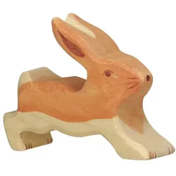 HOLZTIGER Hase, klein, laufend