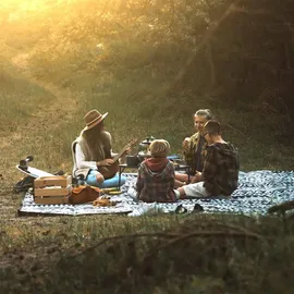 evocamp Outdoor Teppich 200x300 cm, Kunststoffteppich, wetterfest für Terrasse