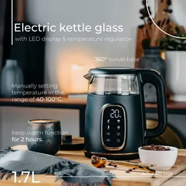 Adler AD 1305 1,7 l Schwarz-Gold