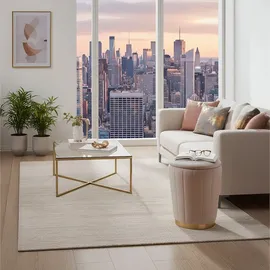 Relaxdays Hocker Samt mit Stauraum,