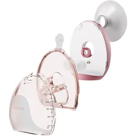 Momcozy Air 1 Ultra-Slim Doppelmilchpumpe, Pink