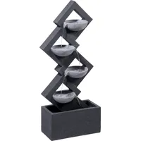 Dobar Großer Design-Gartenbrunnen mit 4 Wasserschalen