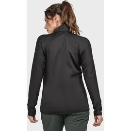 Schöffel Damen Style Cascata Fleece Jacke (Größe XXL, schwarz)