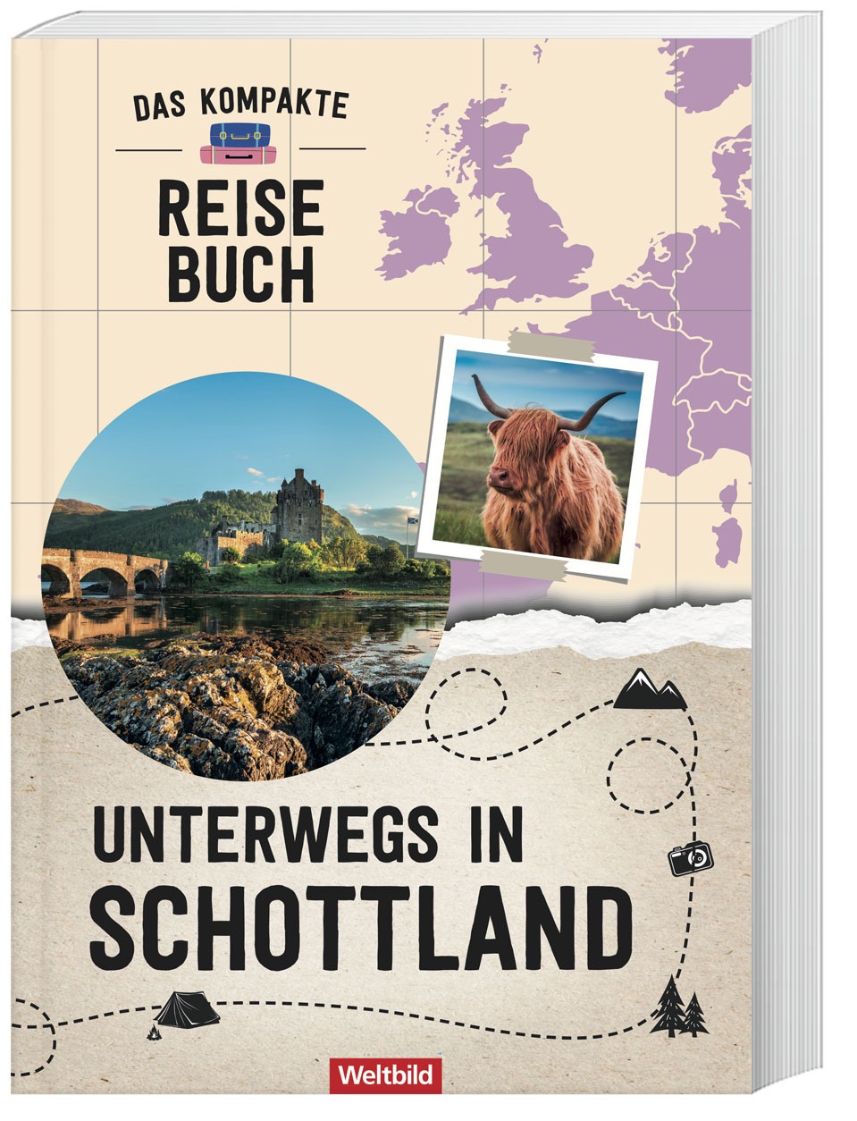 Unterwegs In Schottland  Hochwertige Broschur
