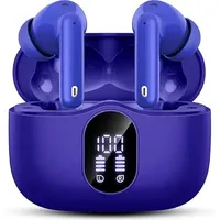 Btootos Bluetooth Kopfhörer, Kopfhörer Kabellos Bluetooth 5.3 Sport In Ear Kopfhörer mit 4 Mikrofon, 40 std Spielzeit, LED-Anzeige, ENC Lärmreduzierung, HiFi Stereo Ohrhörer für Arbeit und Studium