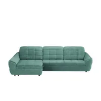 Switch Ecksofa Infinity ¦ türkis/petrol ¦ Maße (cm): B: 292 H: 93 T: 179