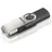 FlashPen Rotate 128GB schwarz/silber