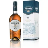 Monnet VS | Cognac aus Frankreich | Gold Meiningers International Spirits Awards | mit Geschenkverpackung | blumig-frischer Geschmack | 40% Vol. | 0,7 Liter