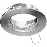ledscom.de Deckeneinbaurahmen FERE, rund, edelstahl matt
