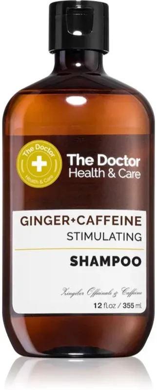 The Doctor Ginger + Caffeine Stimulating Stärkendes Shampoo für schwaches Haar mit Neigung zu Haarausfall mit Koffein 355 ml
