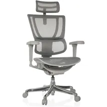 HJH Office Ergohuman Slim Ultra G Gen2 Netzstoff Grau