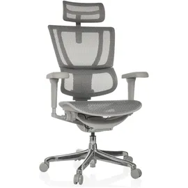 HJH Office Ergohuman Slim Ultra G Gen2 Netzstoff Grau