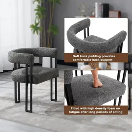 Woltu W0ATT0321-4 Restaurant- - Esszimmer-Stuhl