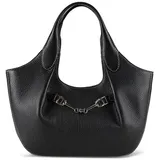 Aigner Joan Handtasche Leder 33 cm schwarz