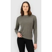 Mons Royale Horizon Merino Crew Sweatshirt Dark Olive M