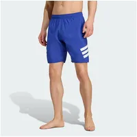 Adidas 3-Streifen 8-Inch Badeshorts BLAU|WEISS M