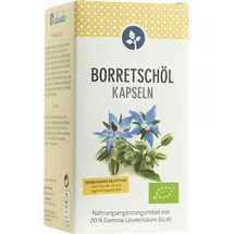 Aleavedis Naturprodukte GmbH Borretschöl 500 mg Kapseln Bio vegan