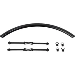 Ortlieb Quick-rack Mudguard 38mm black