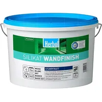 Herbol Silikat Wandfinish Weiß matt 12,5 l