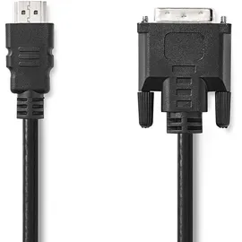 Nedis HDMI-DVI Kabel 2 m Schwarz