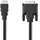 Nedis HDMI-DVI Kabel 2 m Schwarz