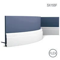 Orac SX155F Sockelleiste flexibel / biegbar SX155F 200 x