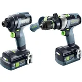 Festool Akku-Maschinenset inkl. Koffer + 2 Akkus 4.0/5.0Ah (577654)