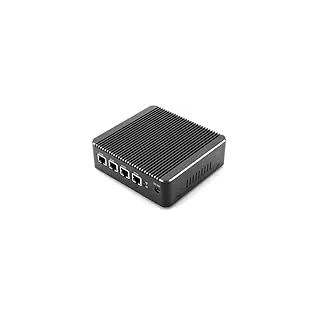 HSIPC N2940 Quad Core Firewall Micro Appliance, Mini PC, Router, 4 RJ45 1GBE Port AES-NI Compatible with Pfsense OPNsense