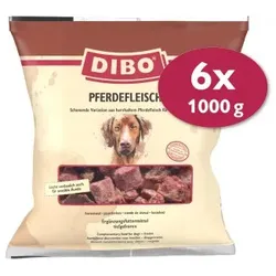 DIBO Frostfutter Pferdefleisch 6x1 kg