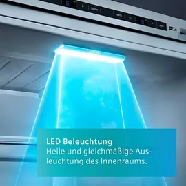 Siemens iQ500 KG39NAXCF Kühl-Gefrierkombination (363 l, 2030 mm hoch, Schwarzer Stahl)