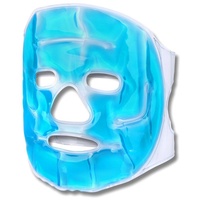 Schramm Kühlpad Schramm® Kühlmaske Blau Gesichtsmaske Kühlbrille Augenmaske Gelmaske Schlafmaske Entspannungsmaske Gelbrille Migräne Maske Brille