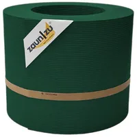 zaunzu® Sichtschutzstreifen PP 26 m grün Metall