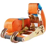 Baumarktplus Profi Ratschen Spanngurt Spanngurte Zurrgurt 2-tlg 5m 4t 4to 4000kg tüv/gs orange