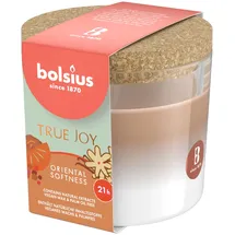 Bolsius True Joy Duftkerze 66 mm orange