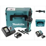 Makita DGD 800 RM1J Akku Geradschleifer 18V + 1x Akku 4,0Ah + Makpac