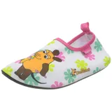 Playshoes Wassersportschuh Weiß/Rosa 18
