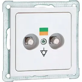 PEHA by Honeywell 2fach Einsatz Potenzial-Ausgleichsstecker-Dose Weiß 156421 1St.