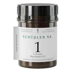 Schüssler Nummer 1 Calcium fluoratum D12 Tabletten