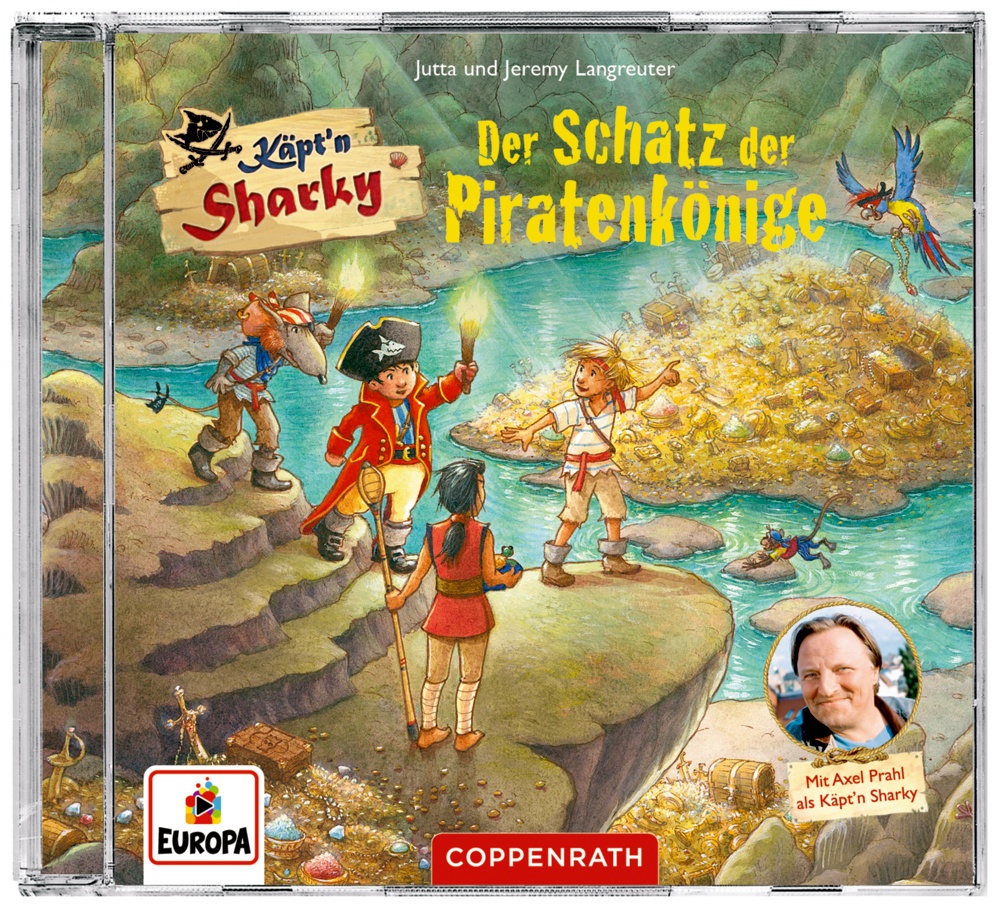 Käpt'n Sharky - Cd Hörspiel: Käpt'n Sharky - Der Schatz Der Piratenkönige Audio-Cd - Jutta Langreuter  Jeremy Langreuter (Hörbuch)