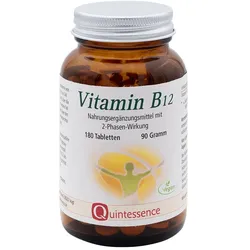 Quintessence Vitamin B12 Tabletten - 500 μg/ Tagesdosis 180 St