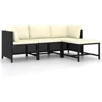 Gartenmöbel Polyrattan Lounge Rattan Gartenset Sitzgruppe Relax Sofa Garnitur