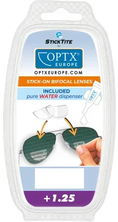 StickTite Instant Reading Lenses +1,25 2 Stück