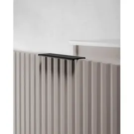 Rodan Waschbeckenunterschrank 4 Schubladen 120 x 57 x 46 cm Beige
