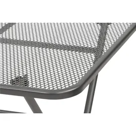MWH Das Original Cafe Latte Klapptisch 110 x 70 x 72 cm eisengrau