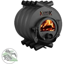 Kanuk® GmbH Kanuk Warmluftofen 10 kW Stahl Schwarz