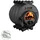 Kanuk® GmbH Kanuk Warmluftofen 10 kW Stahl Schwarz