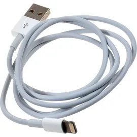 Apple Lightning auf USB Kabel Lightning Stecker auf USB Typ A Stecker 1.00 m weiß (Kabel & Adapter)